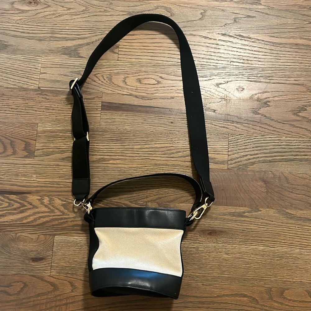 Whistles Canvas Crossbody Bag GUC